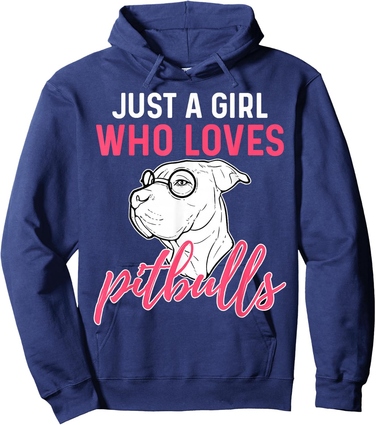 Pitbull Hoodie - Hoodie | Navy
