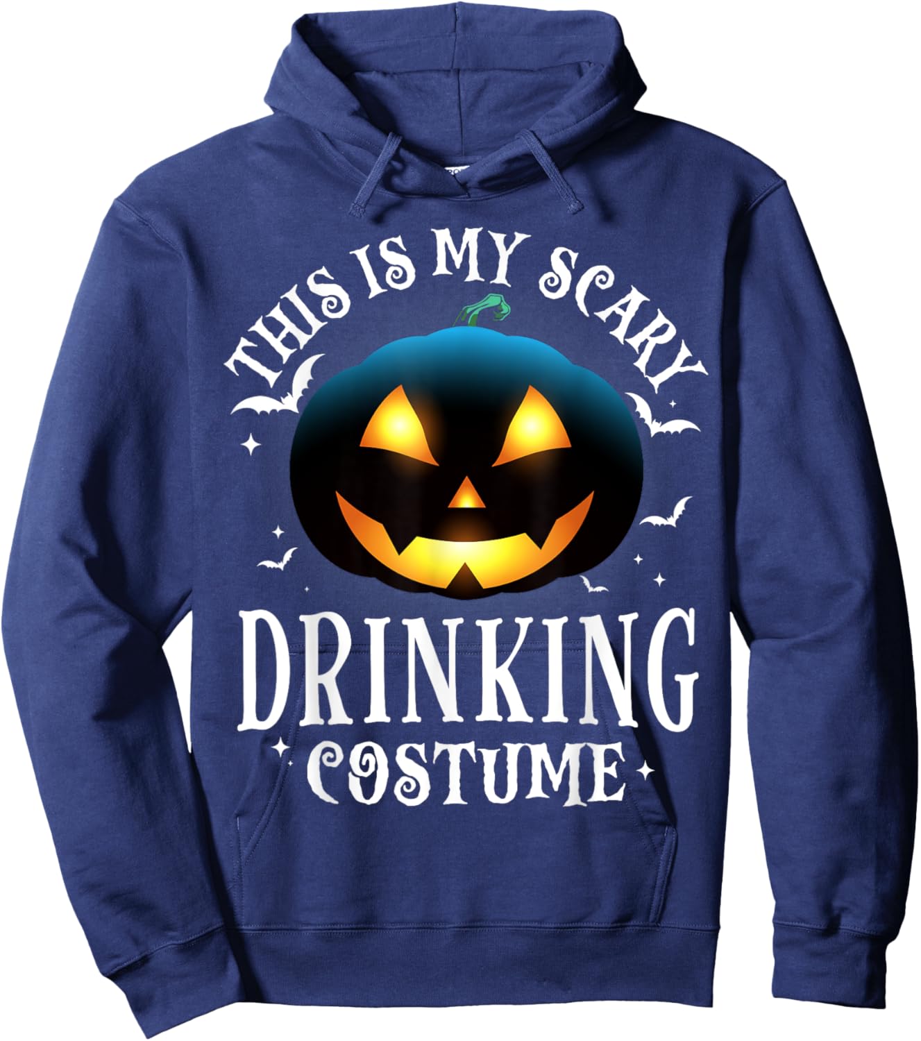 Drinking Halloween Matching Pajama Costume Hoodie - Hoodie | Navy