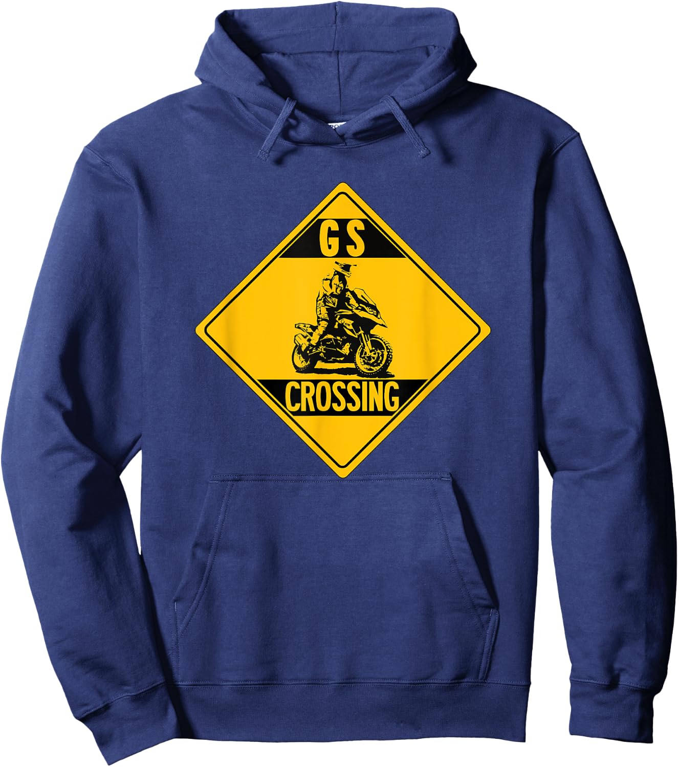 Enduro Motorcycle Designs R1200GS Enduro GS - Men's Black Classic Fit Short Sleeve - Motorcycle Themed - Gift - All Seasons - 1 Count - Size Small Hoodie - Hoodie | Navy