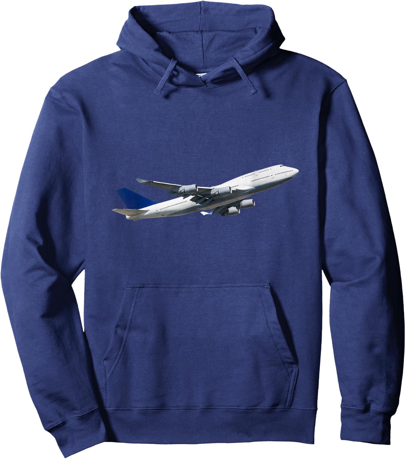 Jet Airliner 747-400 Hoodie - Hoodie | Navy