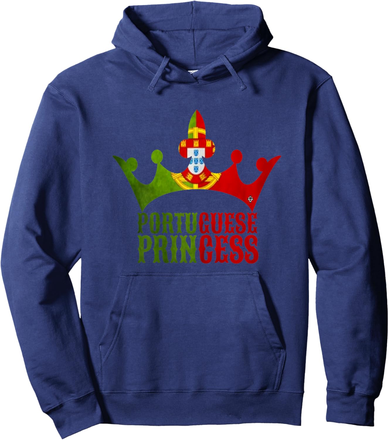 Portuguese Princess Flag Hoodie - Hoodie | Navy