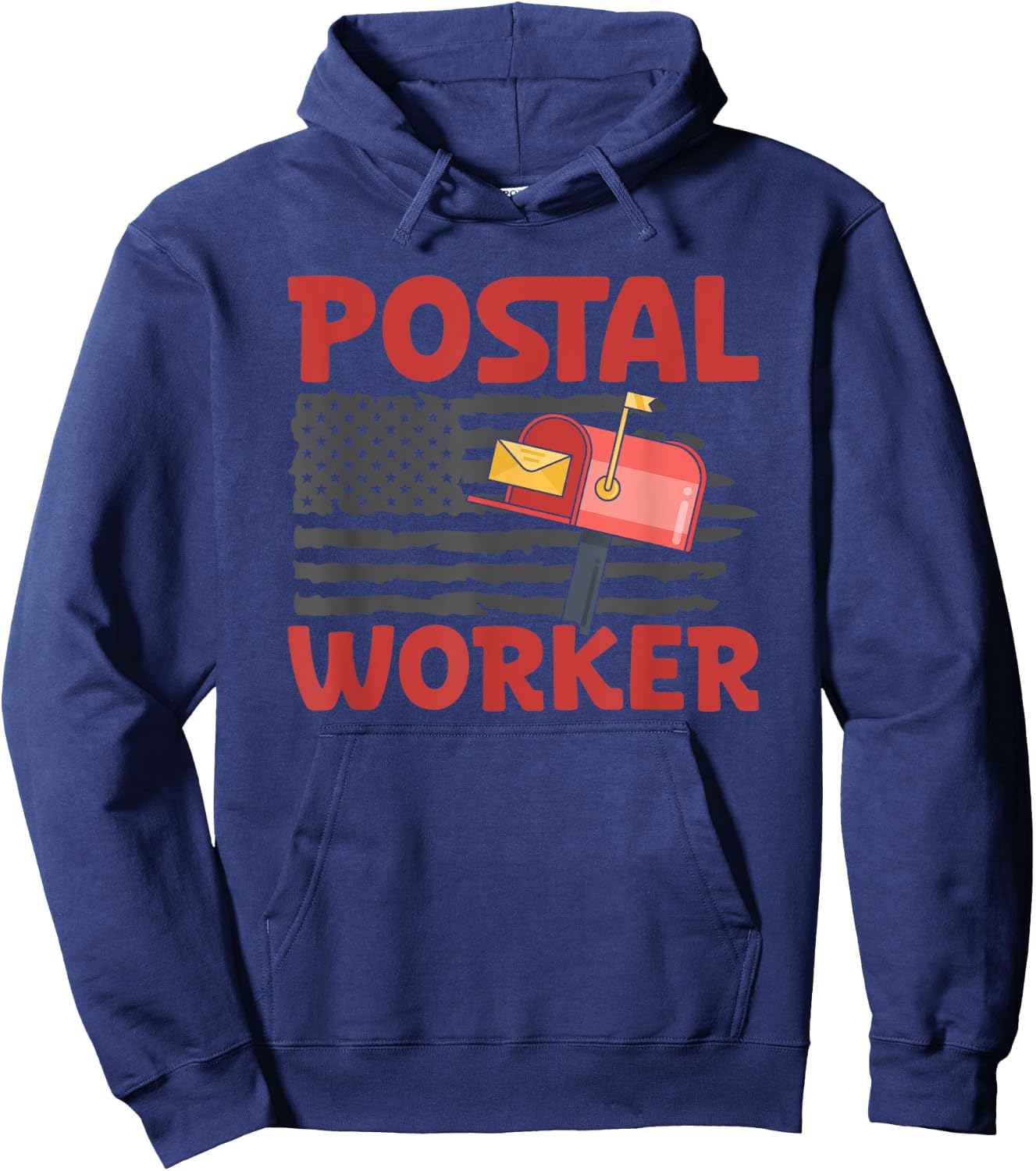 Postal Worker Hoodie - Hoodie | Navy