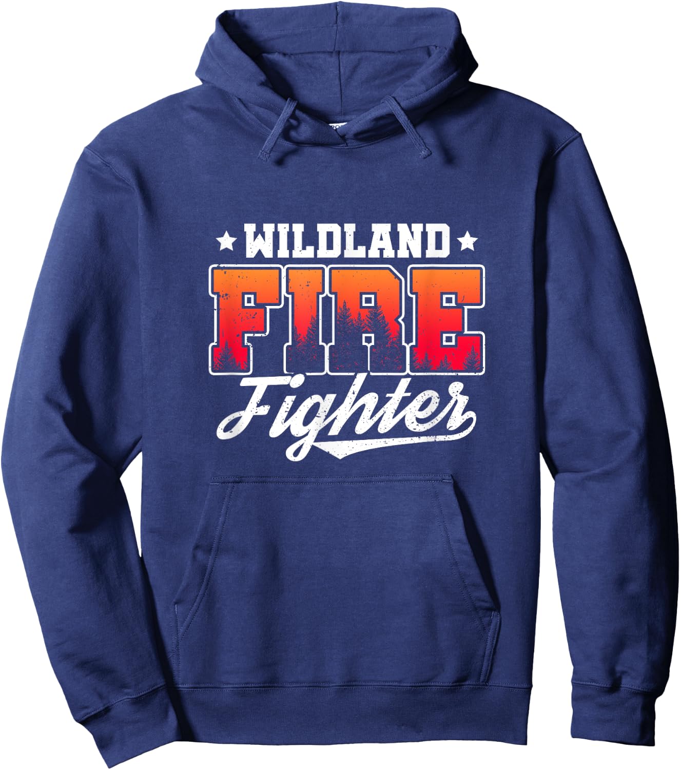 Wildland firefighter Hoodie - Hoodie | Navy