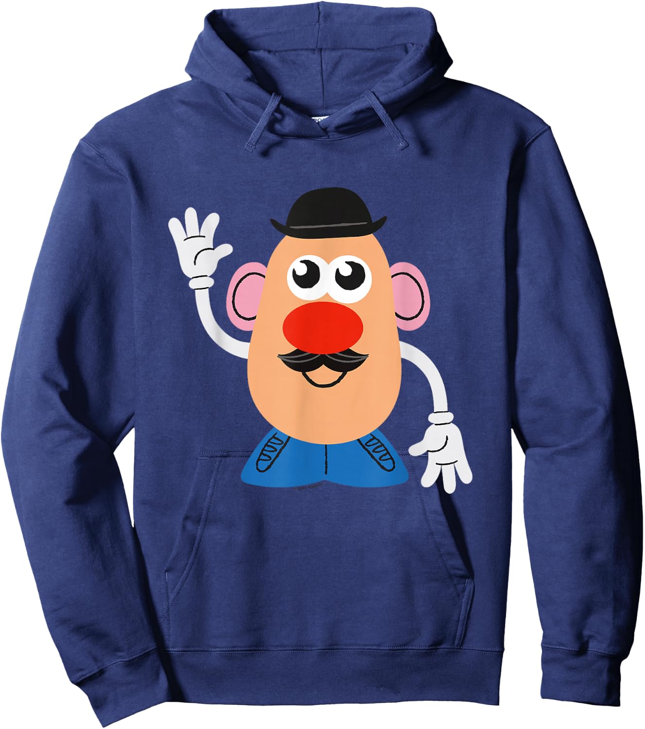 Mrs Potato Head Wave Hoodie - Hoodie | Navy