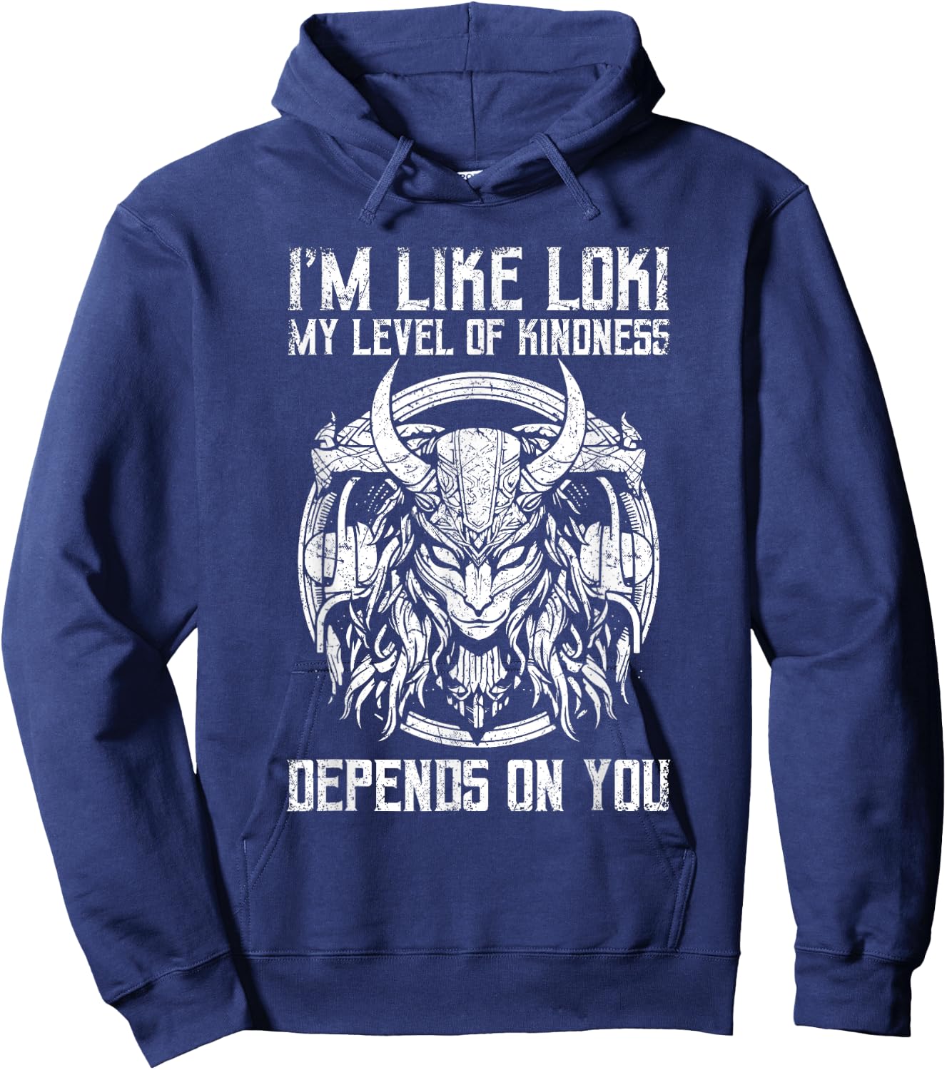 Loki God Viking Norse Mythology Loki Hoodie - Hoodie | Navy