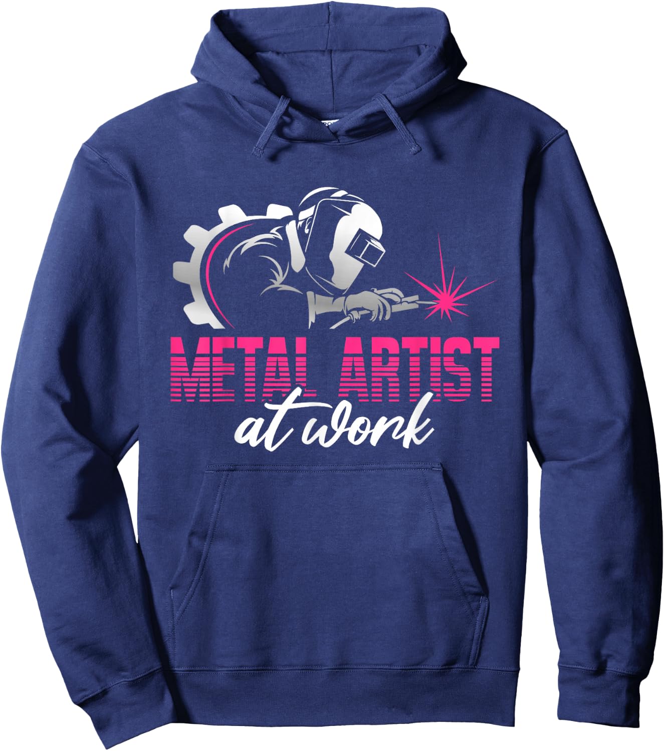 Funny Welding Women Welder Hoodie - Hoodie | Navy