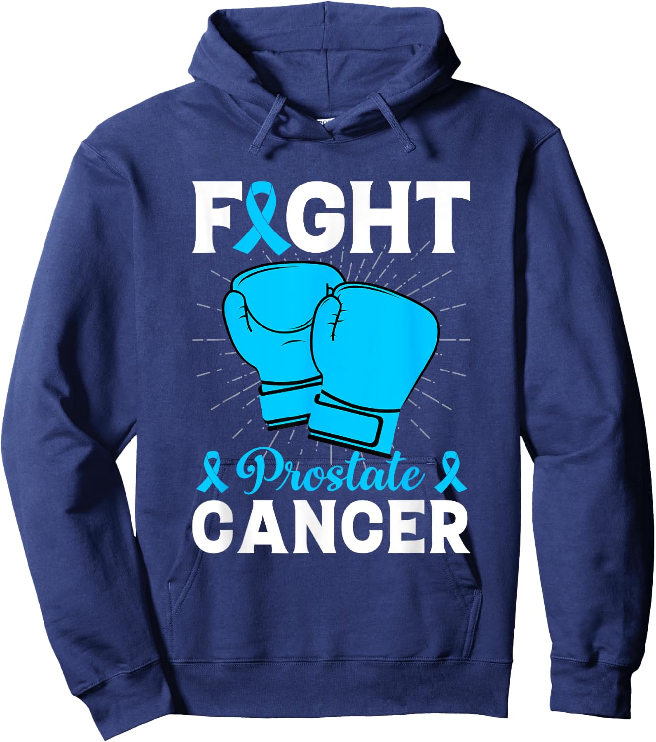 Fight Prostate Cancer Hoodie - Hoodie | Navy
