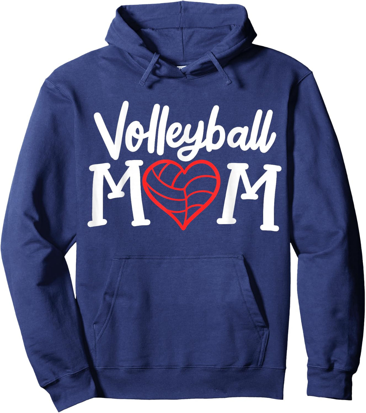 Volleyball Mom Hoodie - Hoodie | Navy