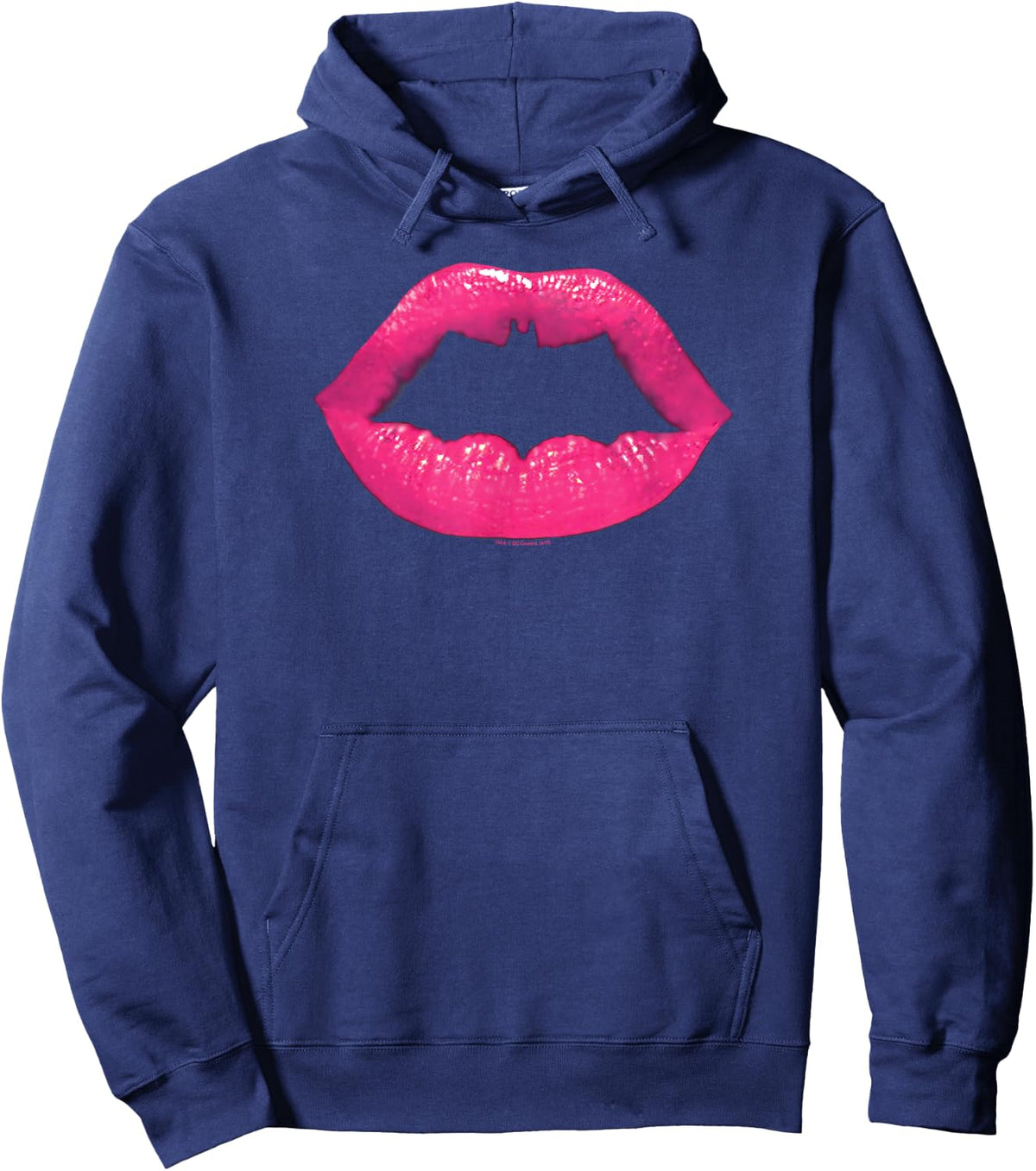 Batman Bat Kiss Hoodie - Hoodie | Navy