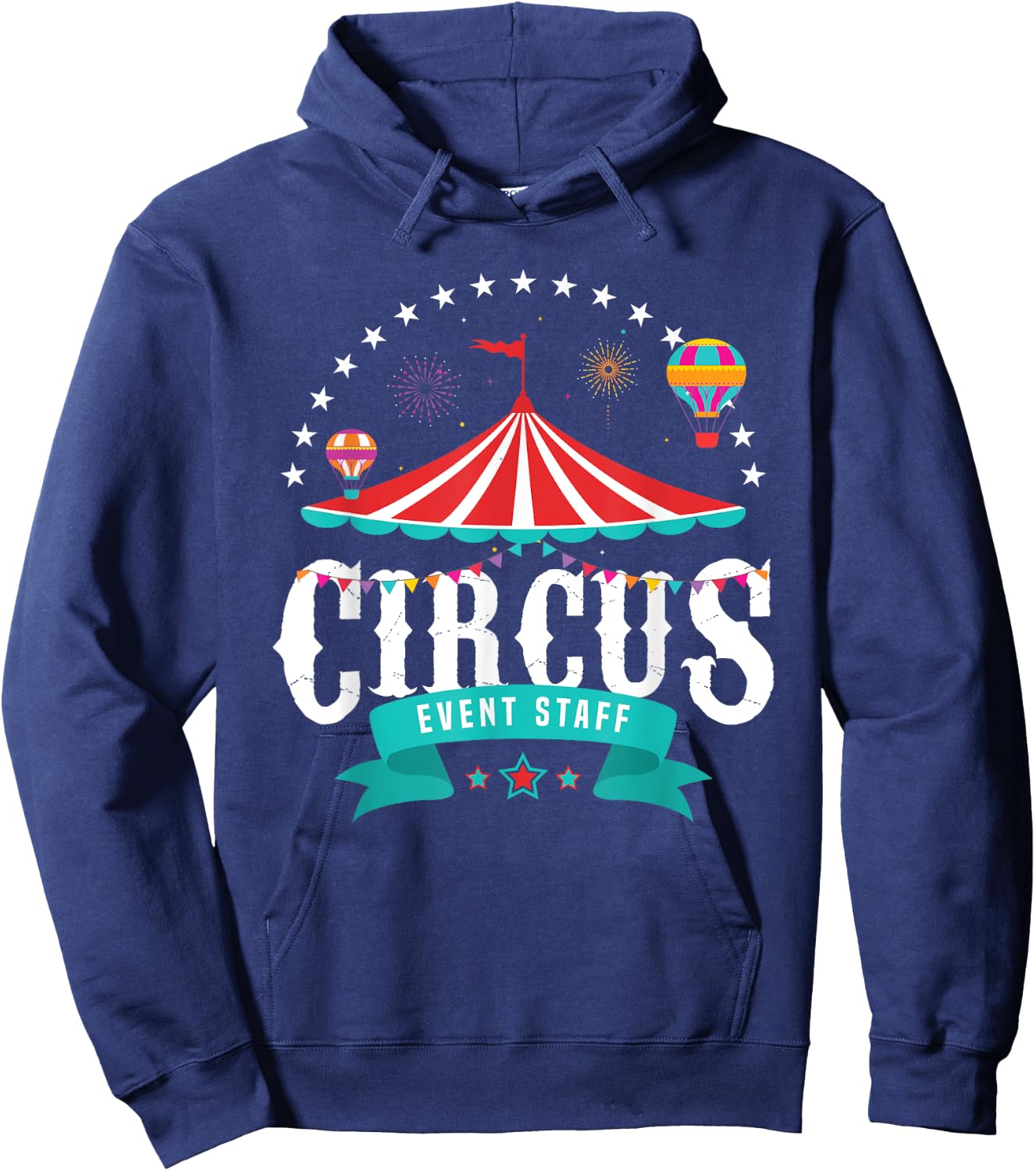 Circus Carnival Birthday Party Hoodie - Hoodie | Navy