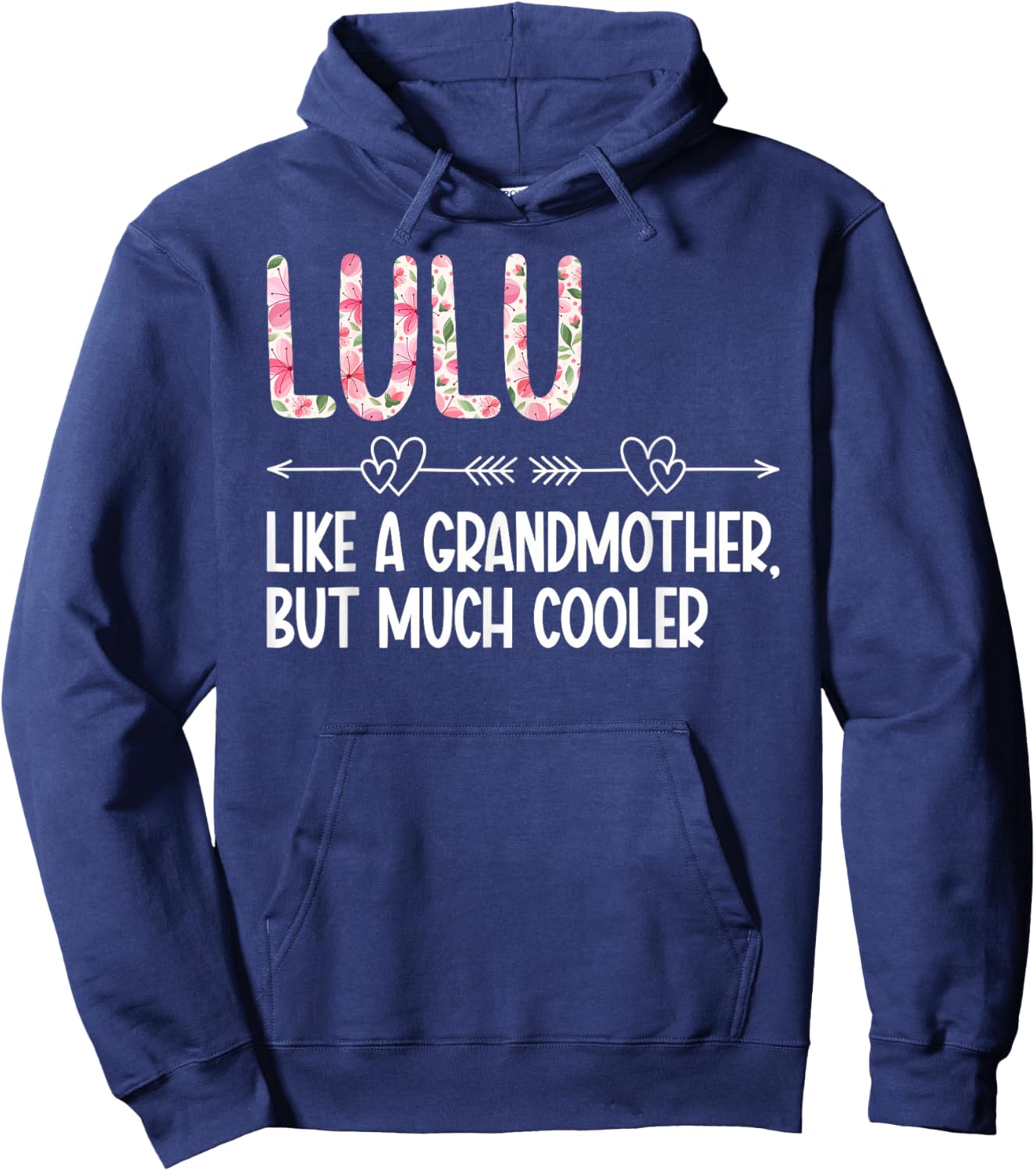 Lulu Definition Lulu Grandma Lulu Grandmother Hoodie - Hoodie | Navy