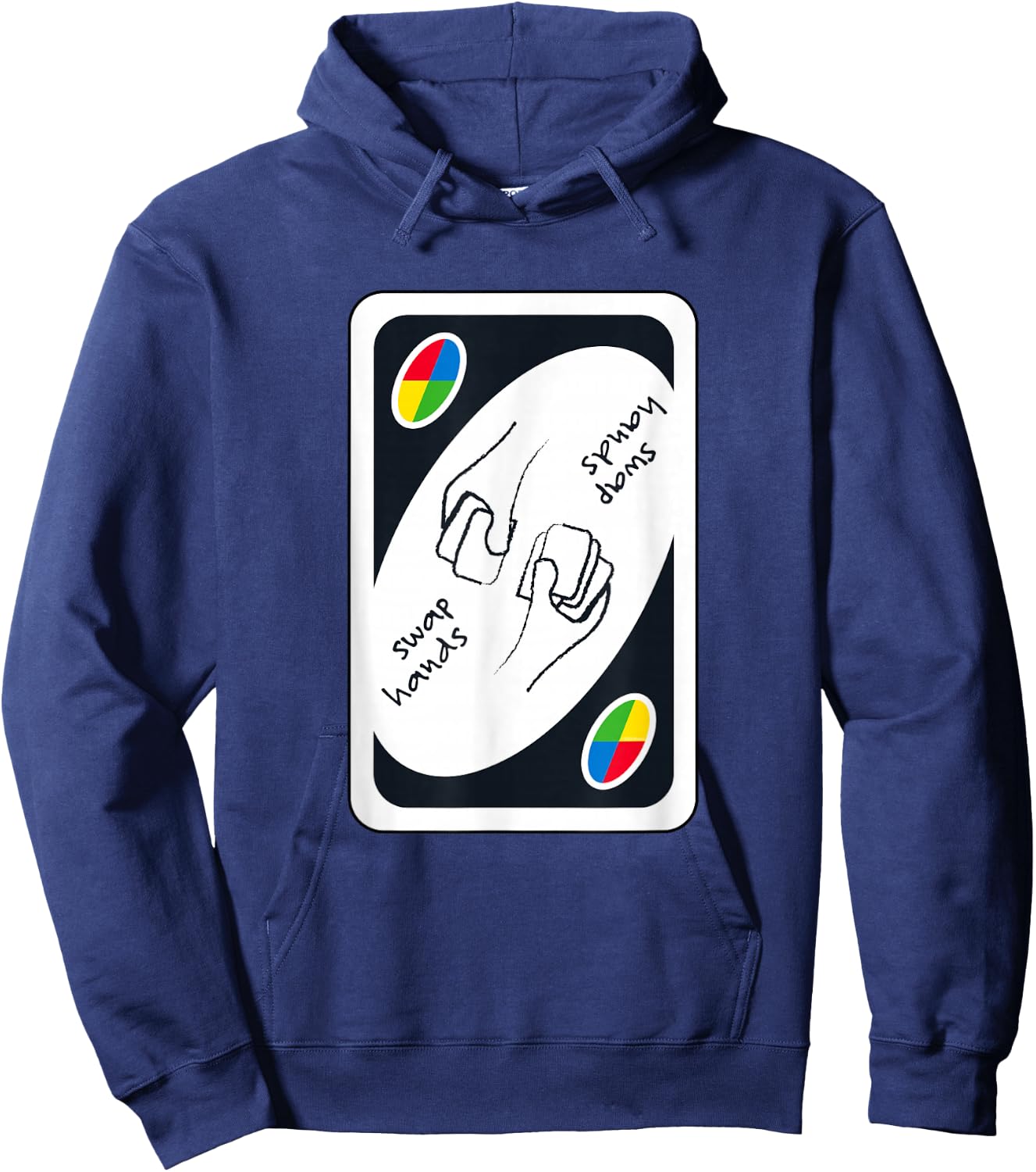UNO - Swap Hands Hoodie - Hoodie | Navy