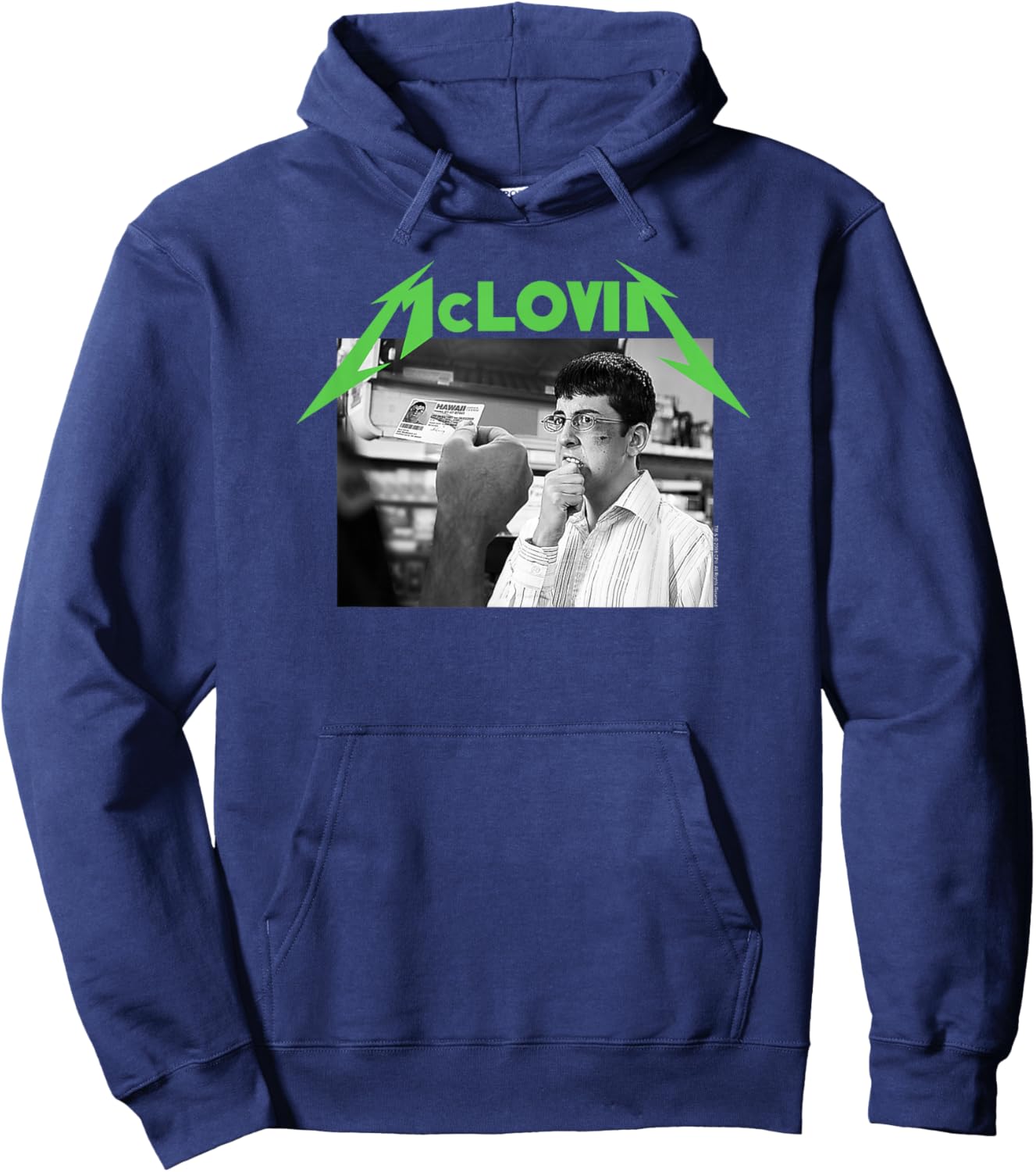 Superbad McLovin Metal Hoodie - Hoodie | Navy