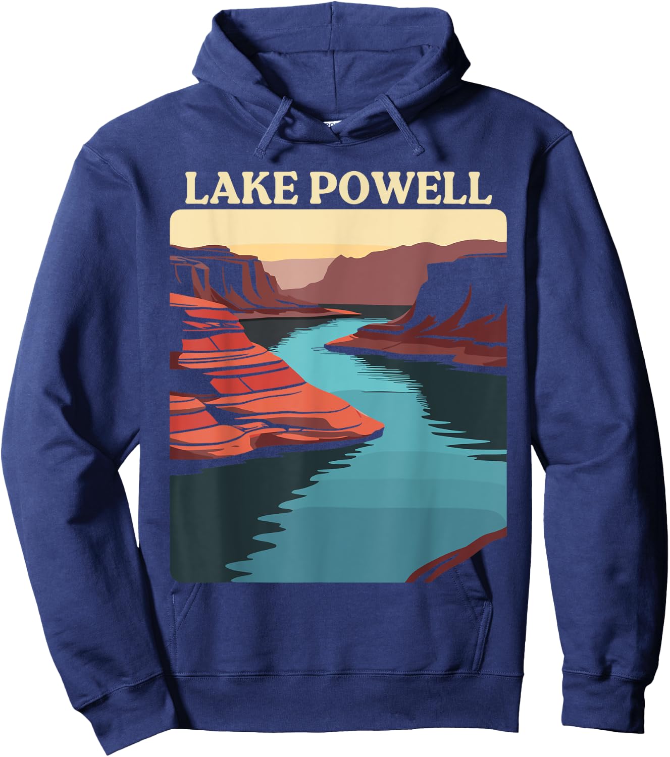 Lake Powell Utah, Lake Powell Hoodie - Hoodie | Navy
