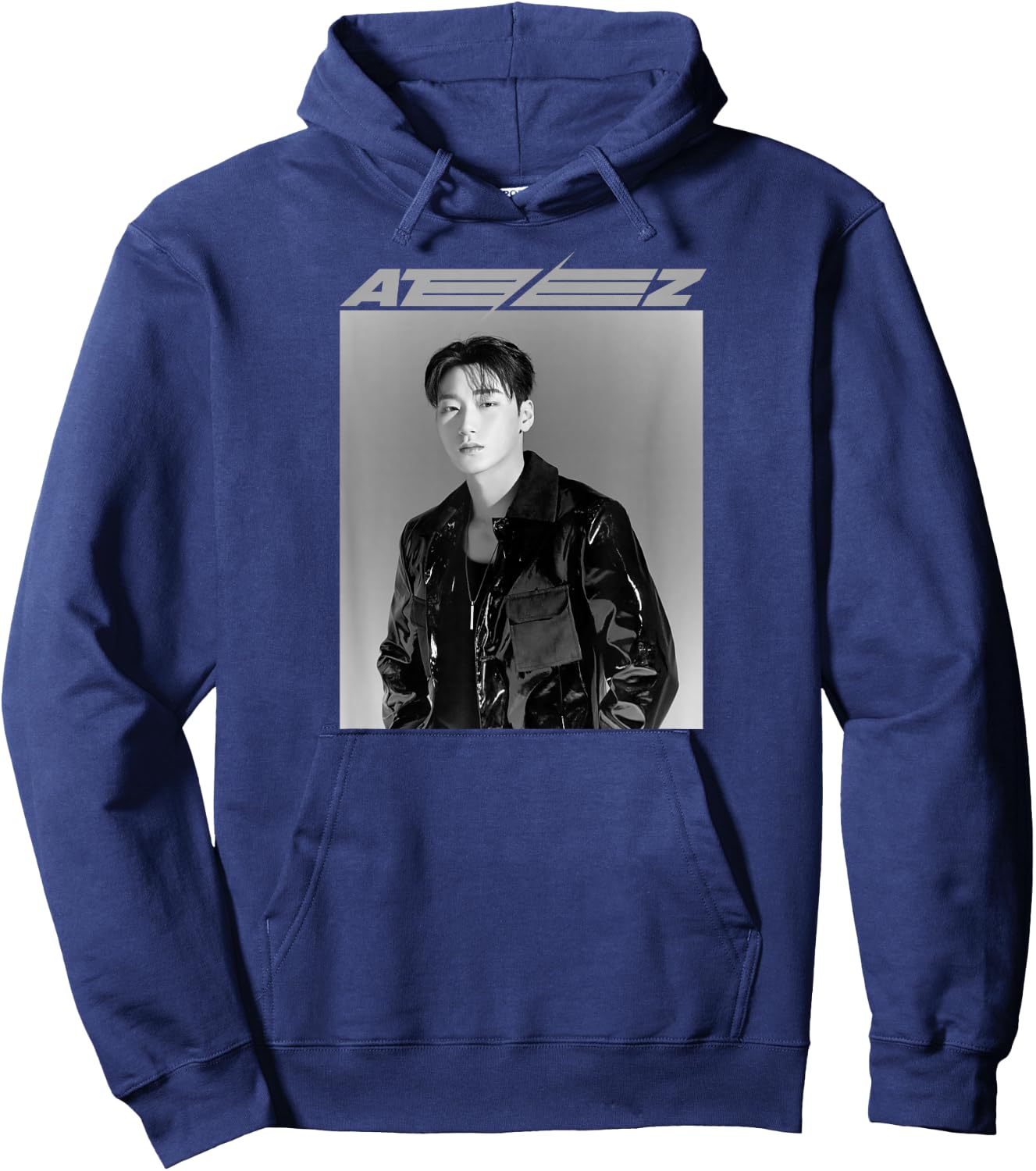 ATEEZ Official Merch Exclusive San Hoodie - Hoodie | Navy