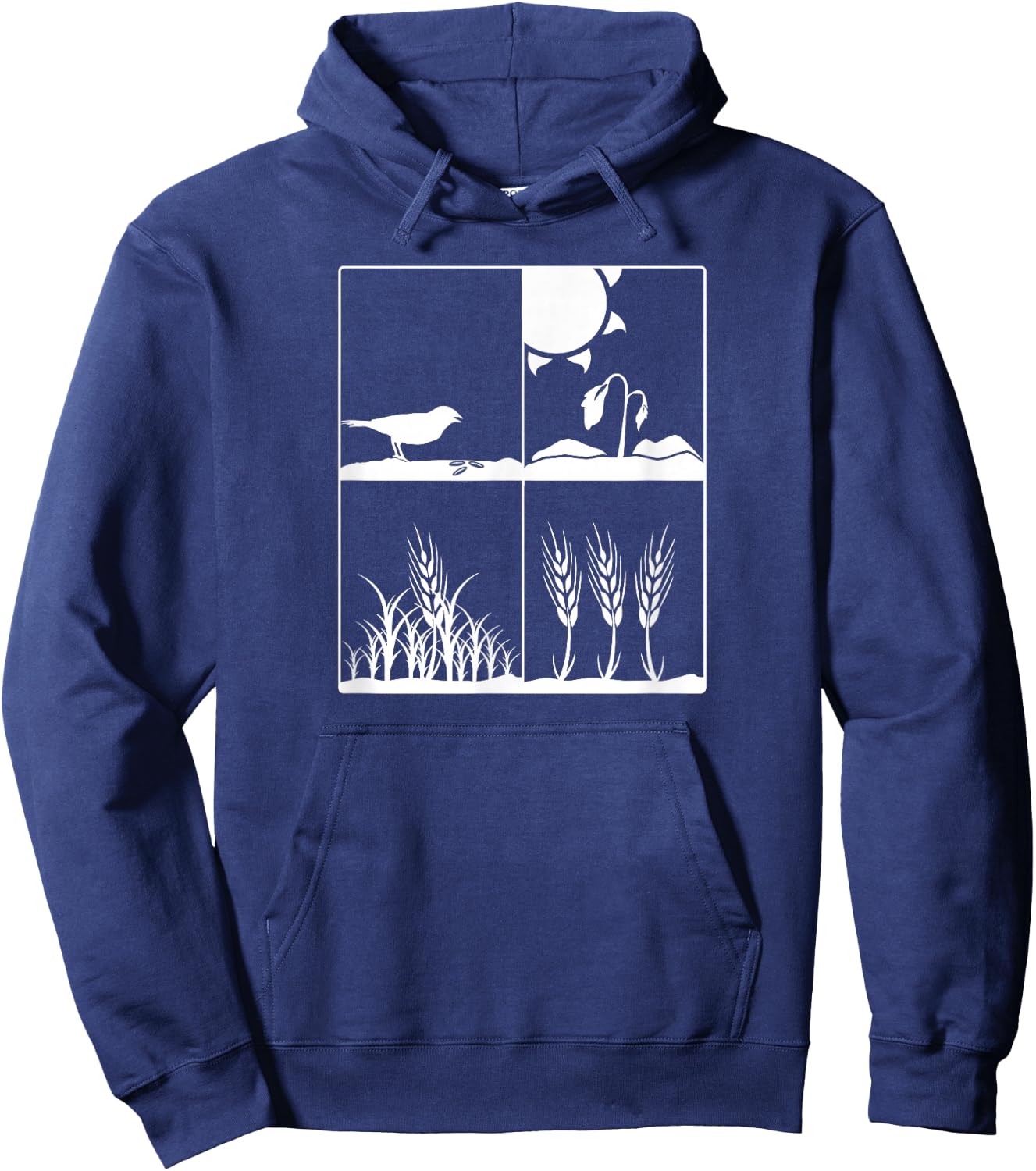 Parable of the Sower Christian Hoodie - Hoodie | Navy