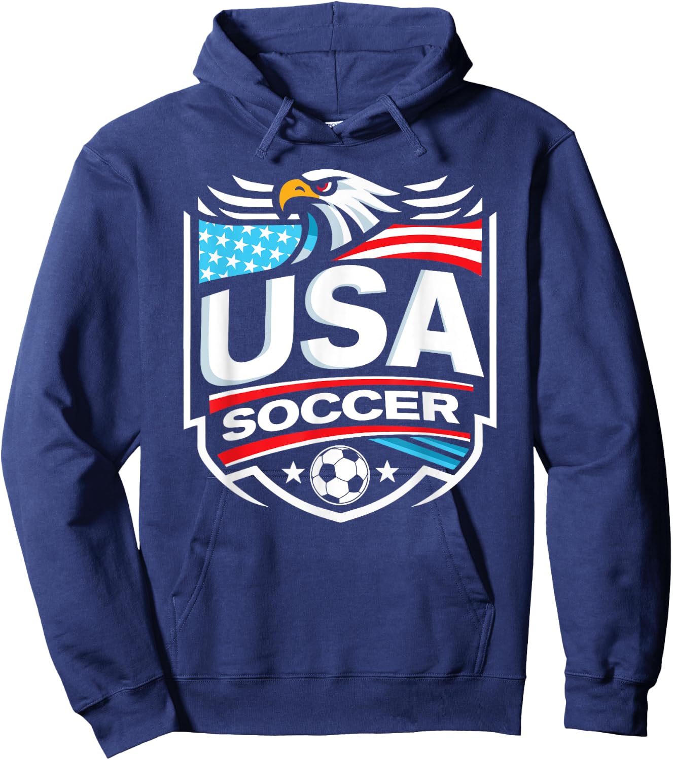 USA Soccer Hoodie - Hoodie | Navy