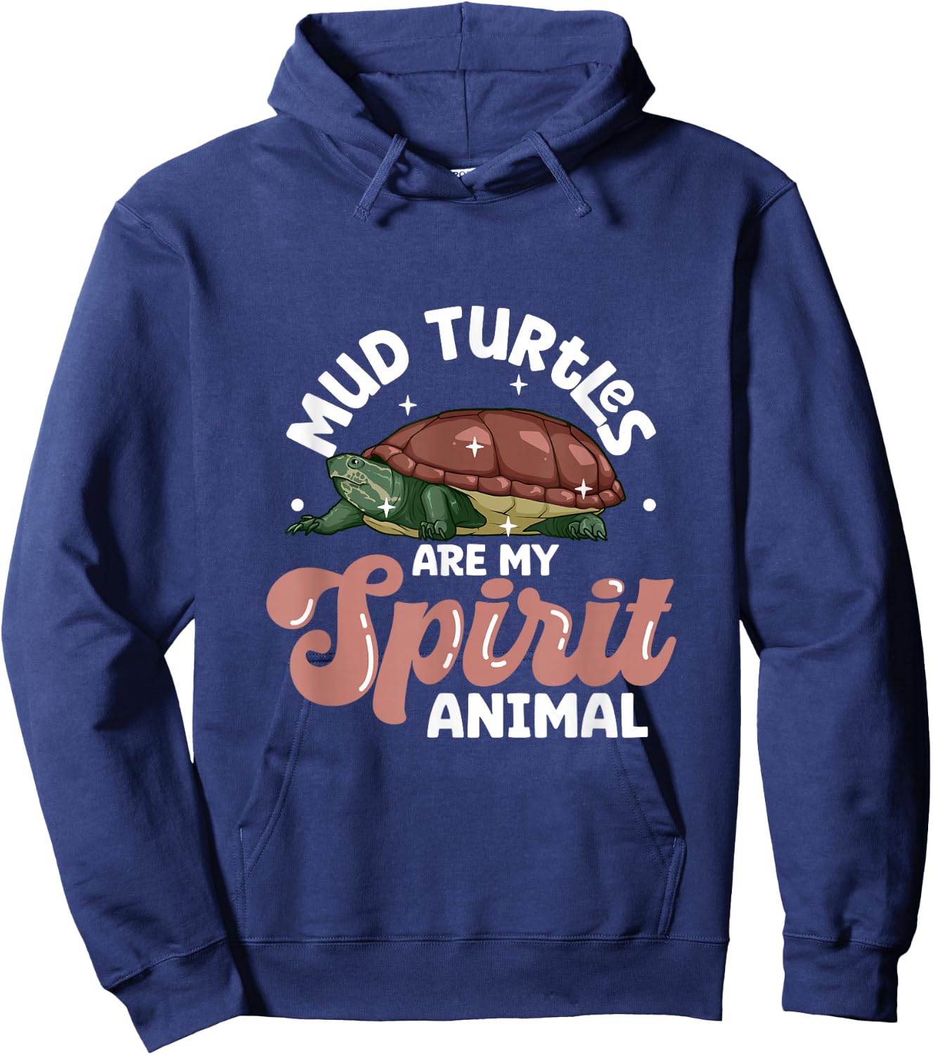 My spirit animal - Mud Turtle Hoodie - Hoodie | Navy