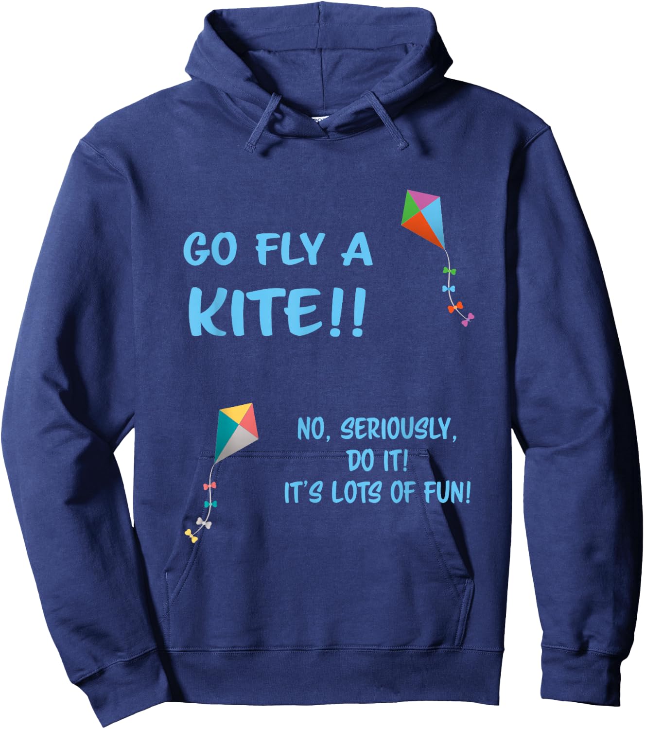 Go Fly A Kite Hoodie - Hoodie | Navy