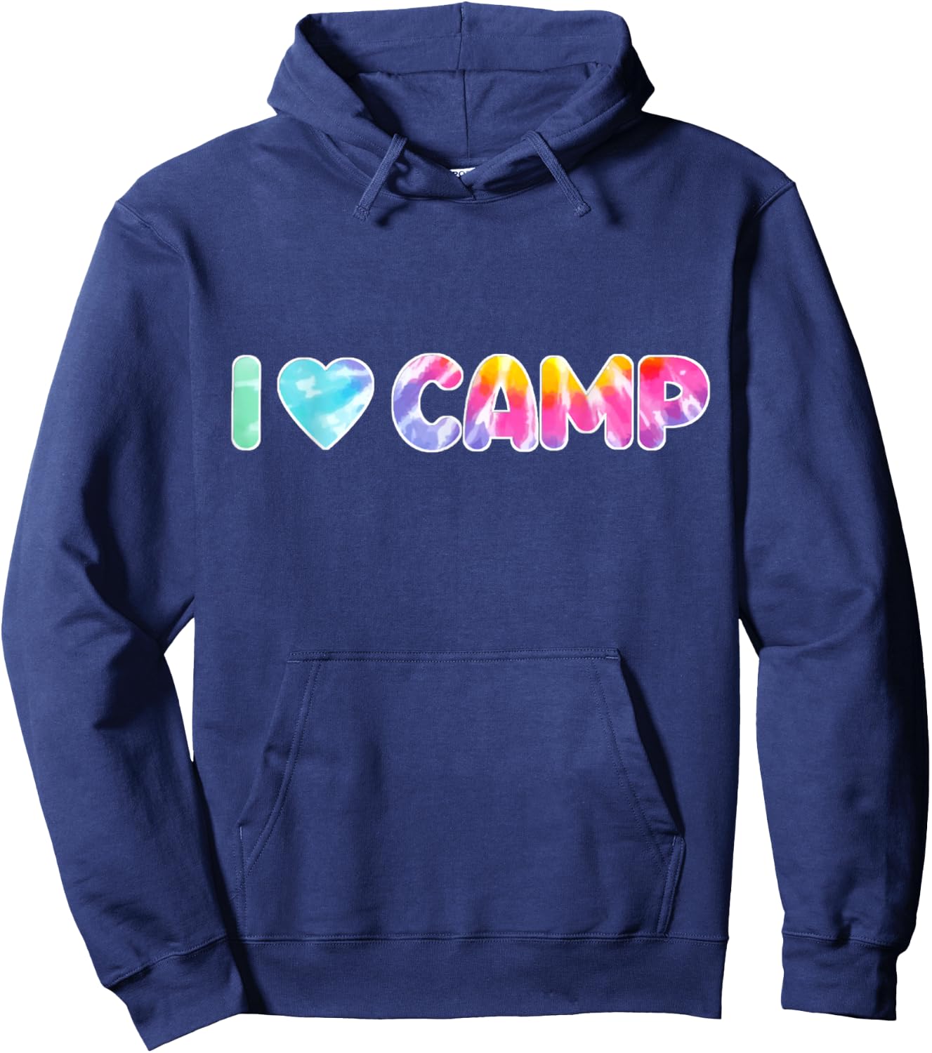 I Love Summer Camp Hoodie - Hoodie | Navy