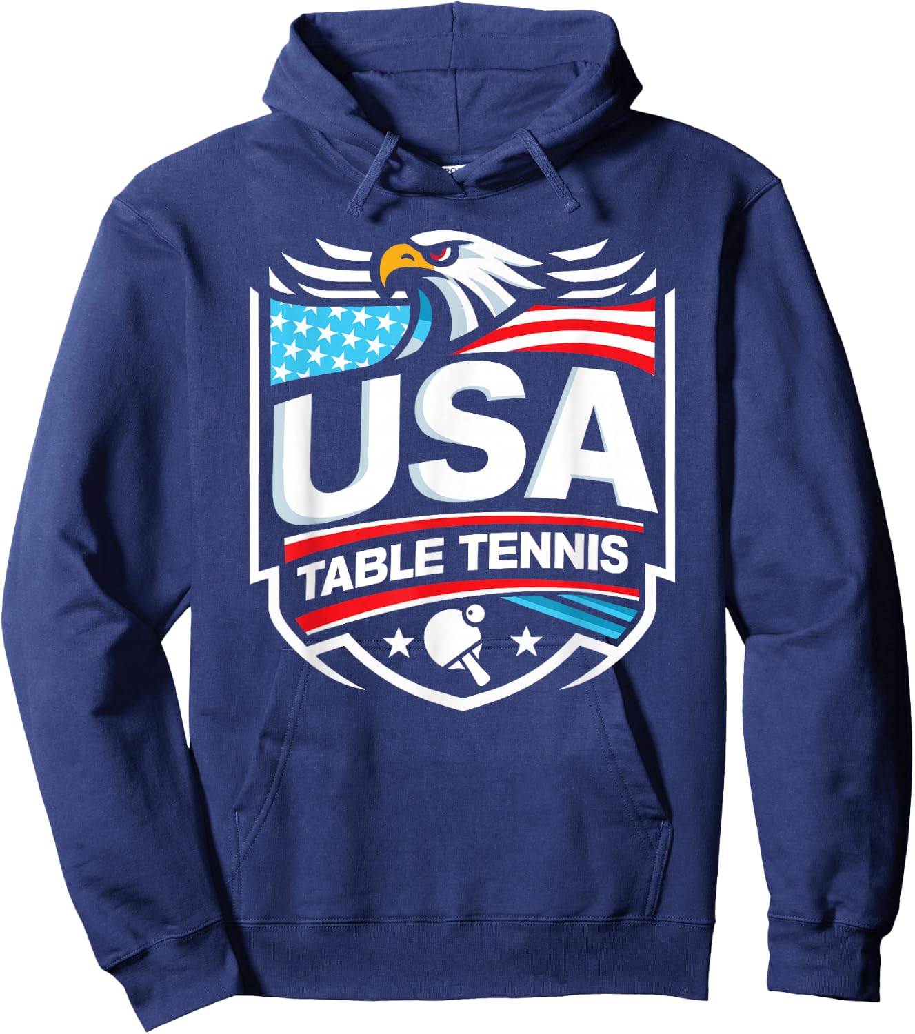 USA Table Tennis Hoodie - Hoodie | Navy