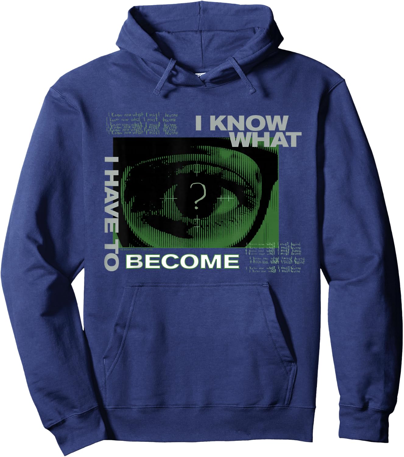 The Batman Become The Riddler Hoodie - Hoodie | Navy