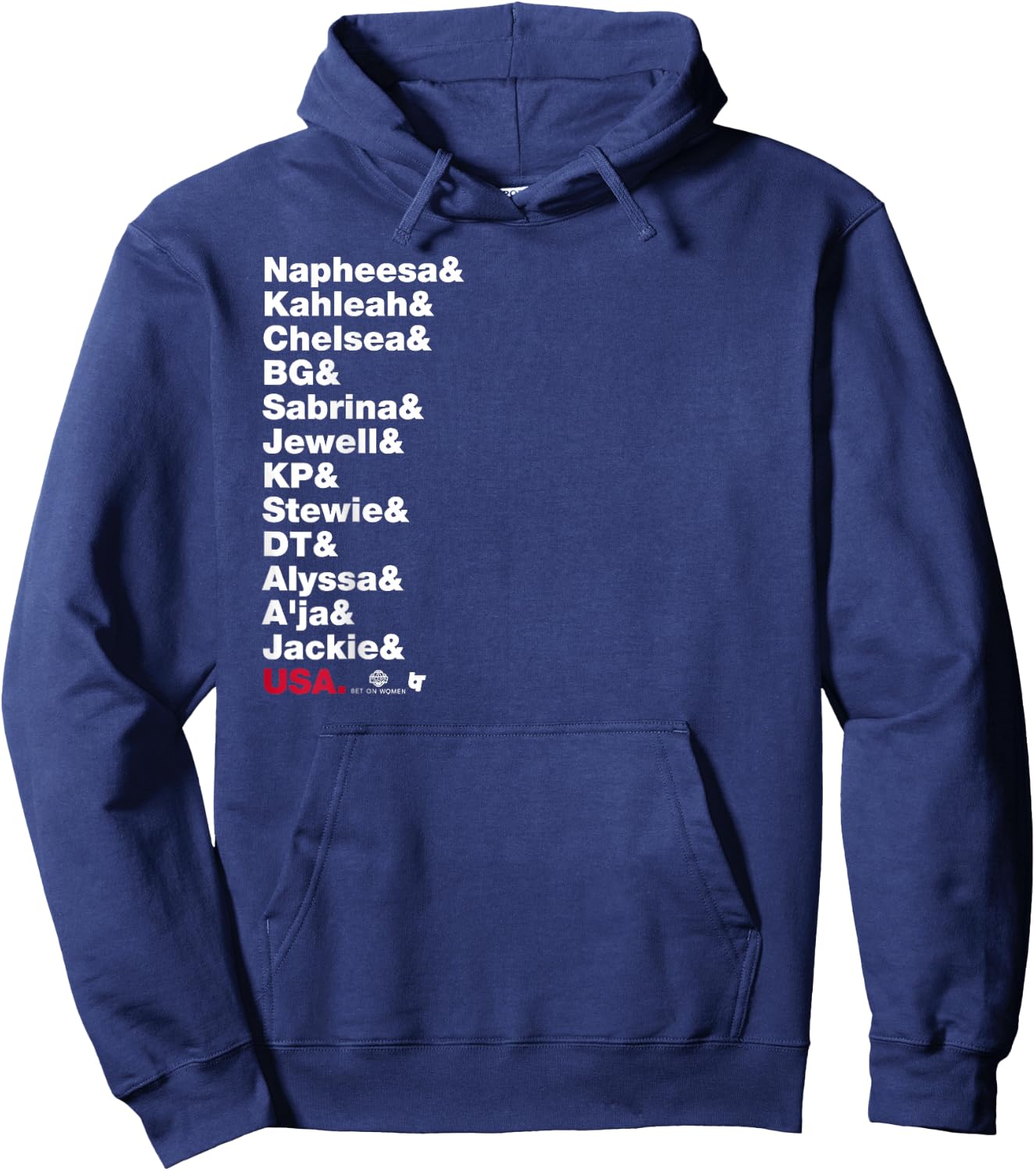 2024: USA All Stars WNBPA Hoodie - Hoodie | Navy