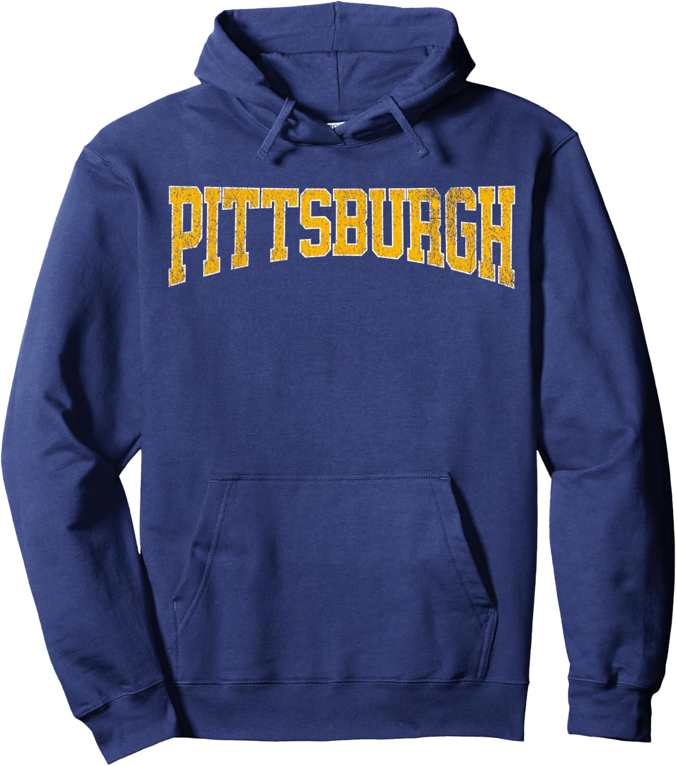 Pittsburgh vintage city Hoodie - Hoodie | Navy