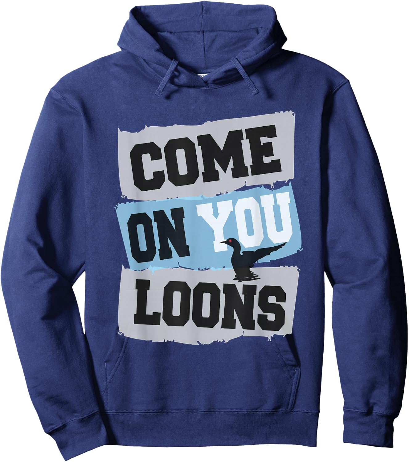 Minnesota Soccer Loon - Come on You Loons Hoodie - Hoodie | Navy