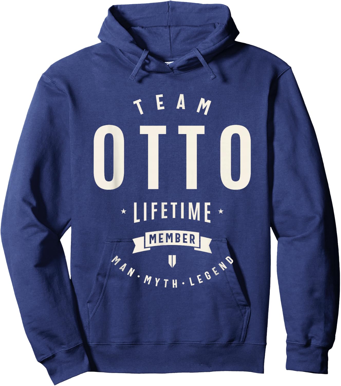 Team Otto Lifetime Member Funny Name Otto Hoodie - Hoodie | Navy