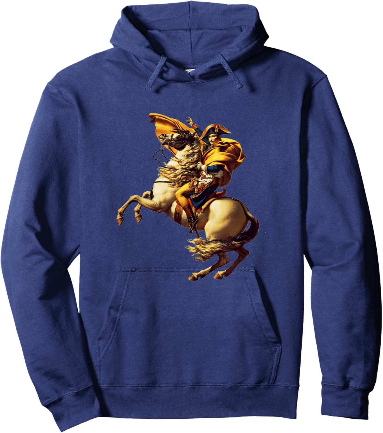 Napoleon Bonaparte Crossing The Alps Hoodie - Hoodie | Navy