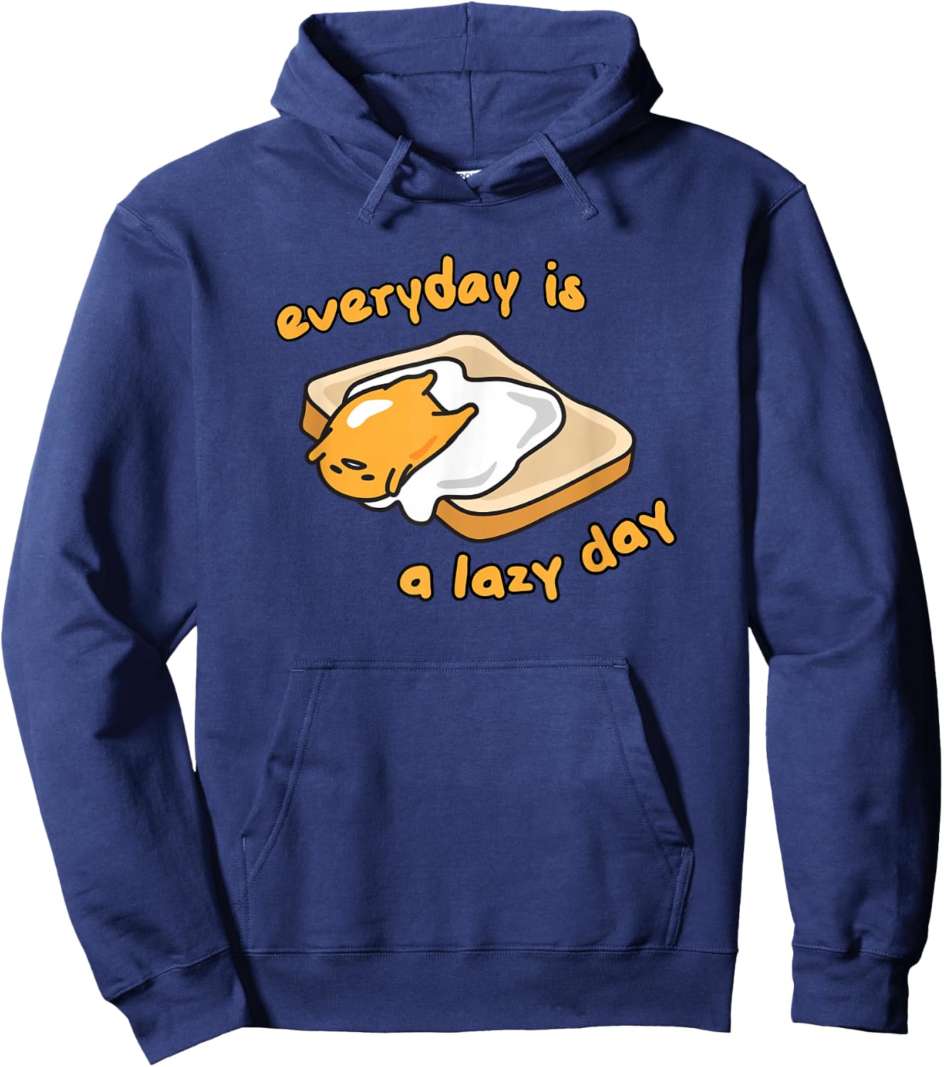 SANRIO Gudetama Everyday is a Lazy Day Hoodie - Hoodie | Navy