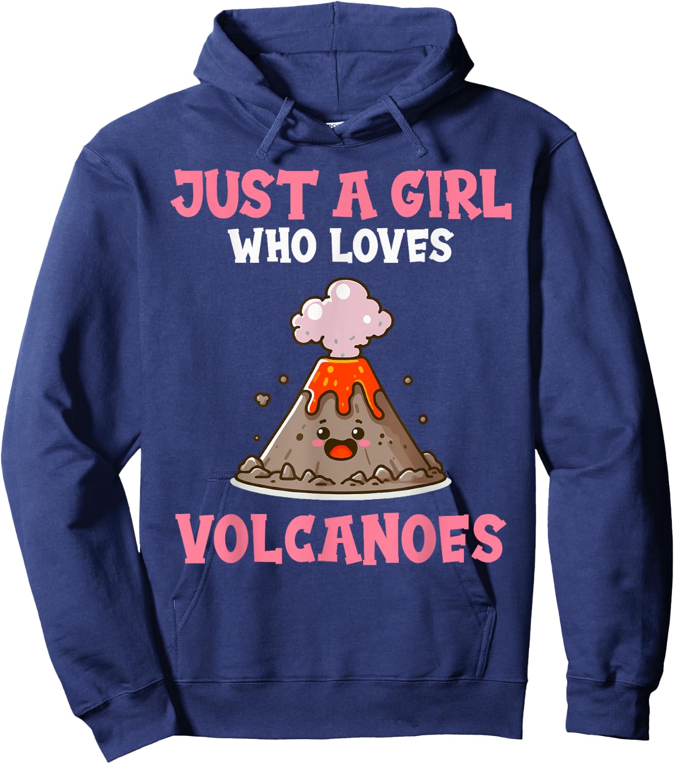 Volcano Costume For Girls Who Love Volcanoes Hoodie - Hoodie | Navy