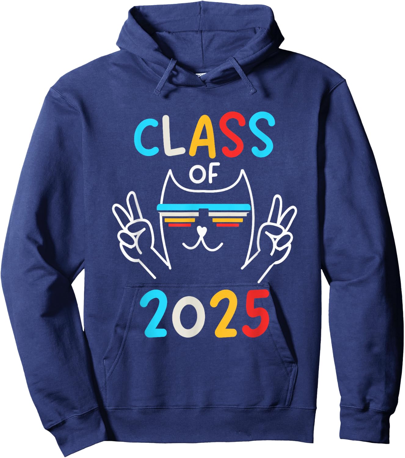 Class Of 2025 Hoodie - Hoodie | Navy