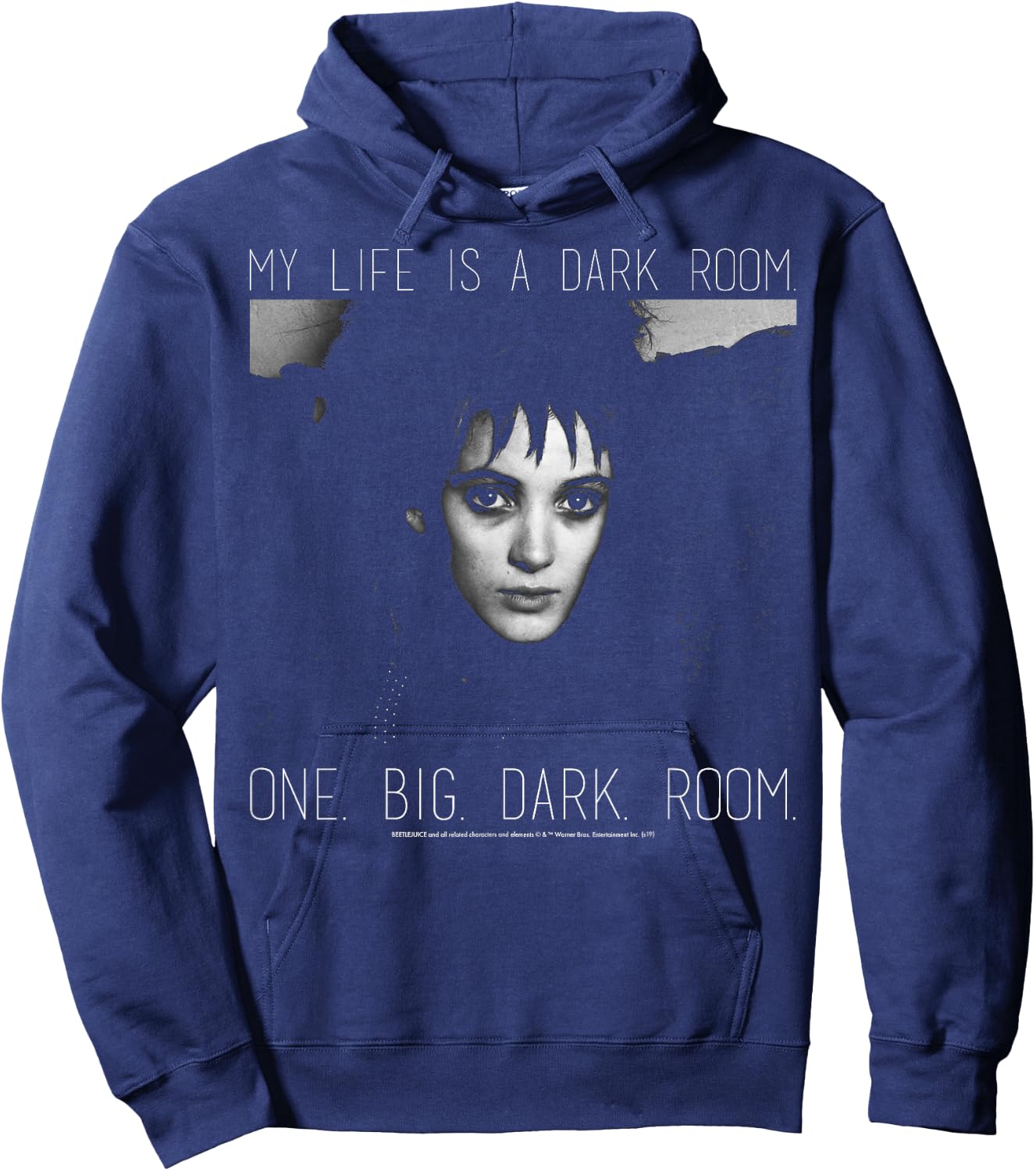 Beetlejuice Lydia One Big Dark Room Hoodie - Hoodie | Navy