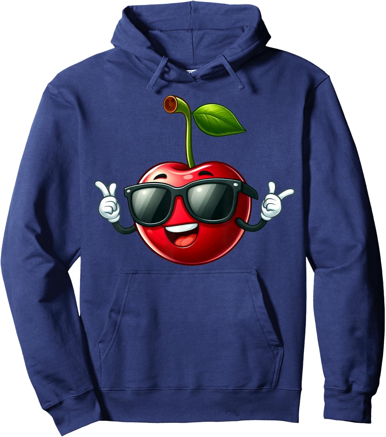 Beautiful cherry costume for boys and girls Hoodie - Hoodie | Navy