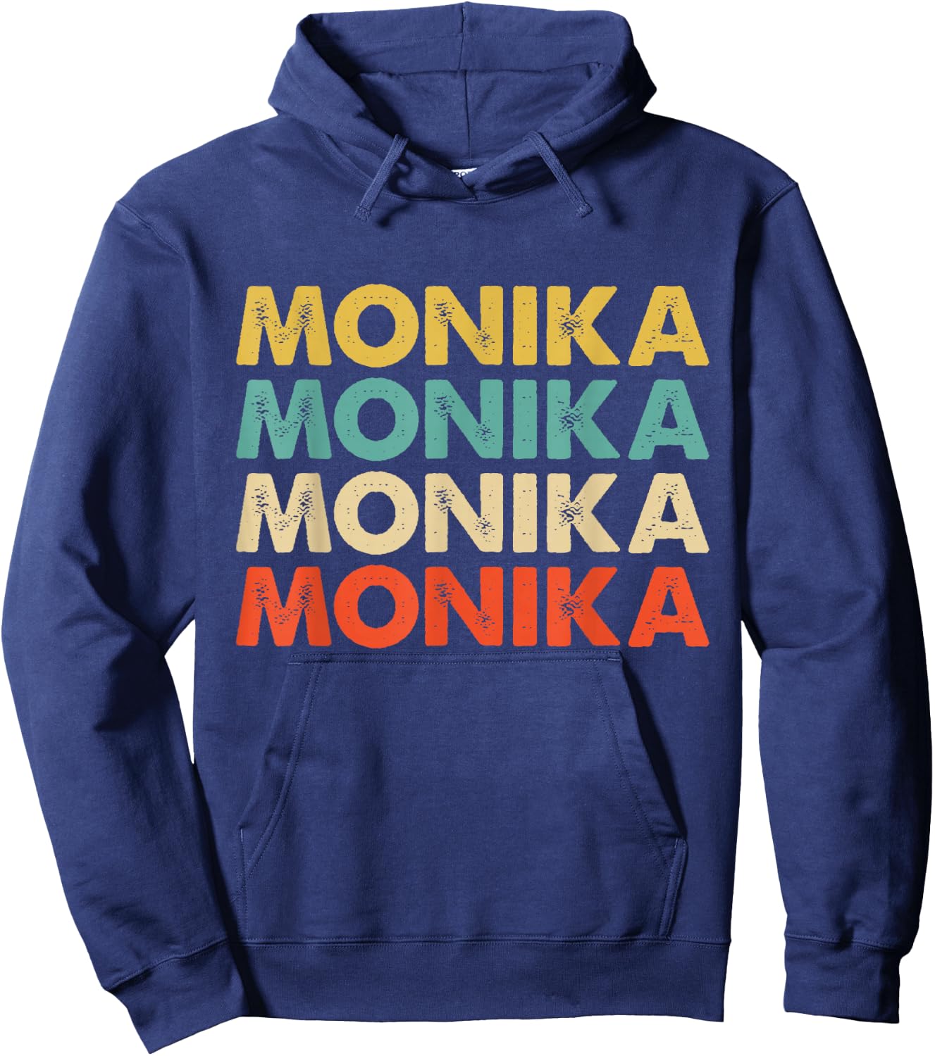 Monika Name Hoodie - Hoodie | Navy