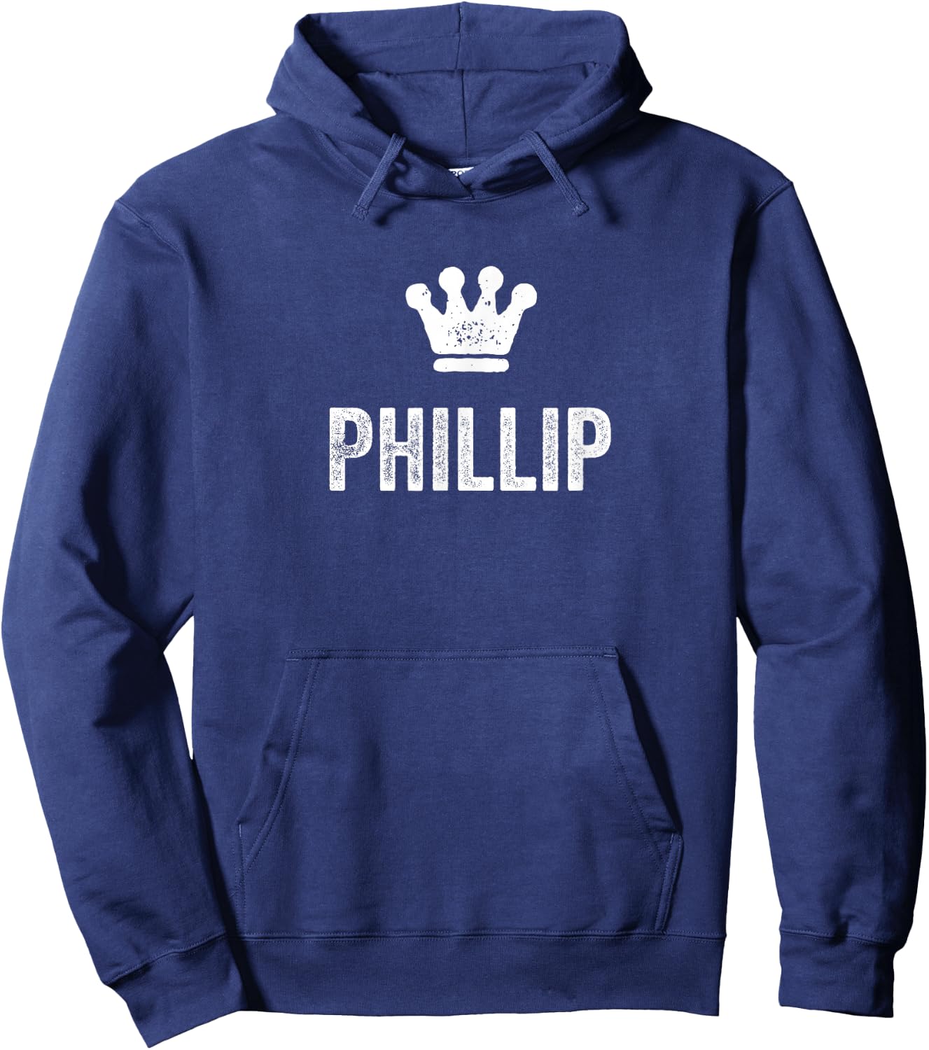 Phillip the King / Crown & Name Called Phillip Hoodie - Hoodie | Navy