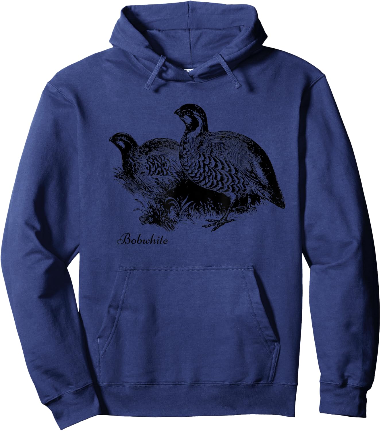 Bobwhite Northern Bobwhite Quail Hoodie - Hoodie | Navy