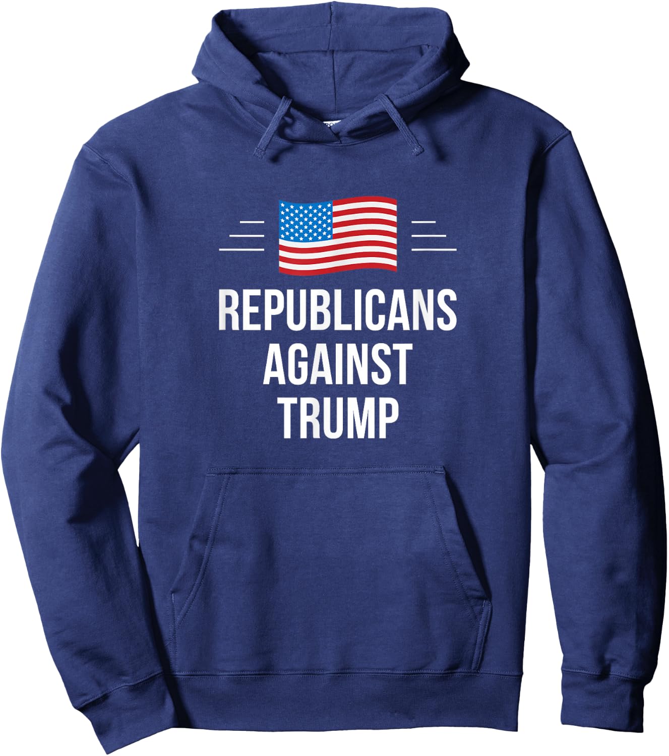 Republicans Against Trump Hoodie - Hoodie | Navy