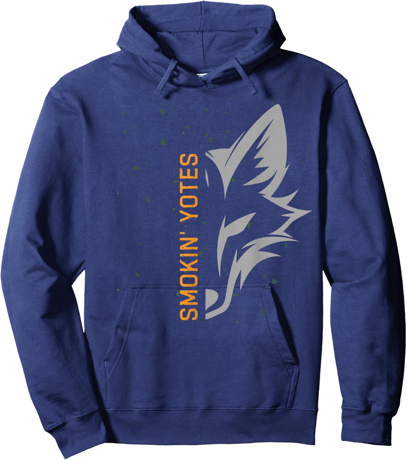 Smokin' Yotes Coyote Hunting Men Women Hoodie - Hoodie | Navy