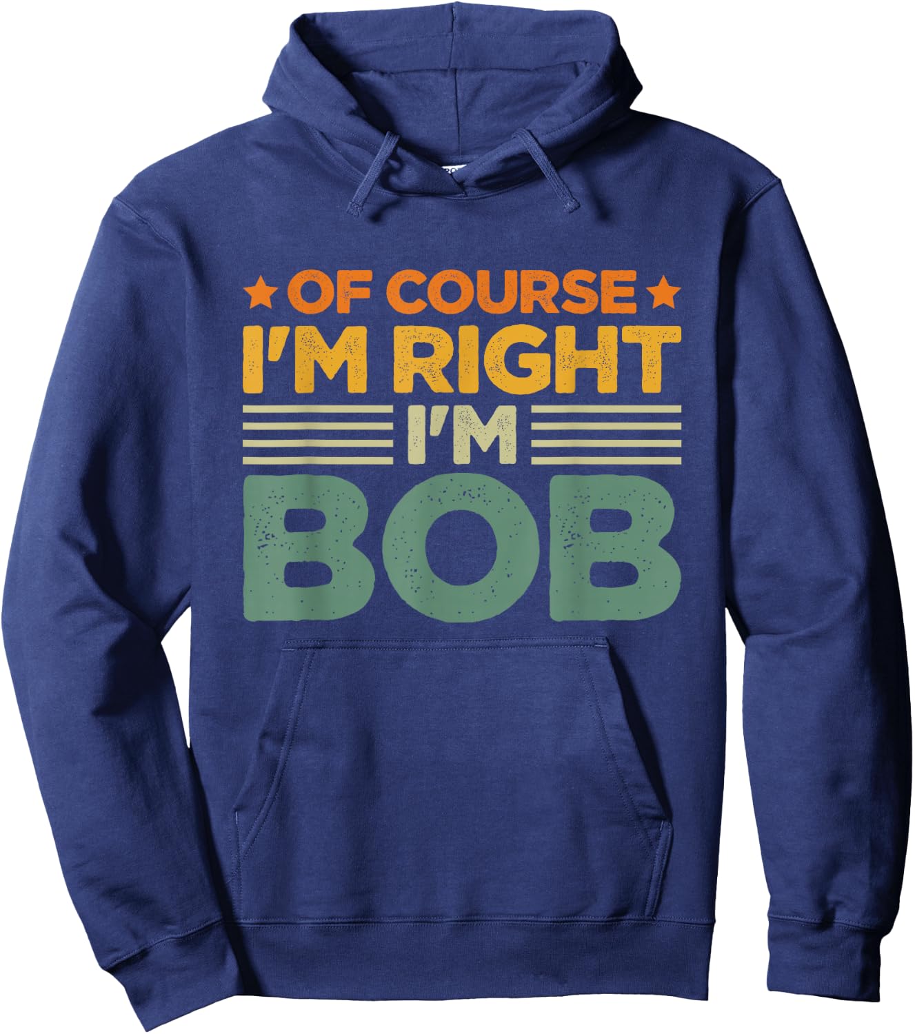 I'm Bob Joke Hoodie - Hoodie | Navy