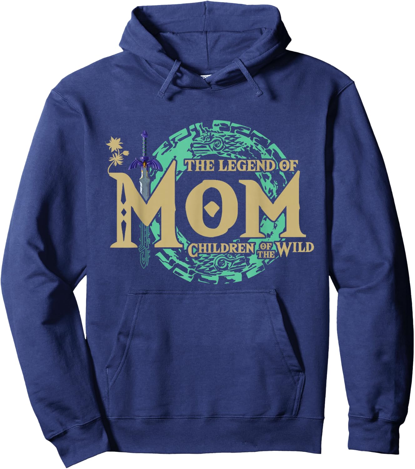 The Legend Of Mom Mother Vibes Mothers Day Hoodie - Hoodie | Navy