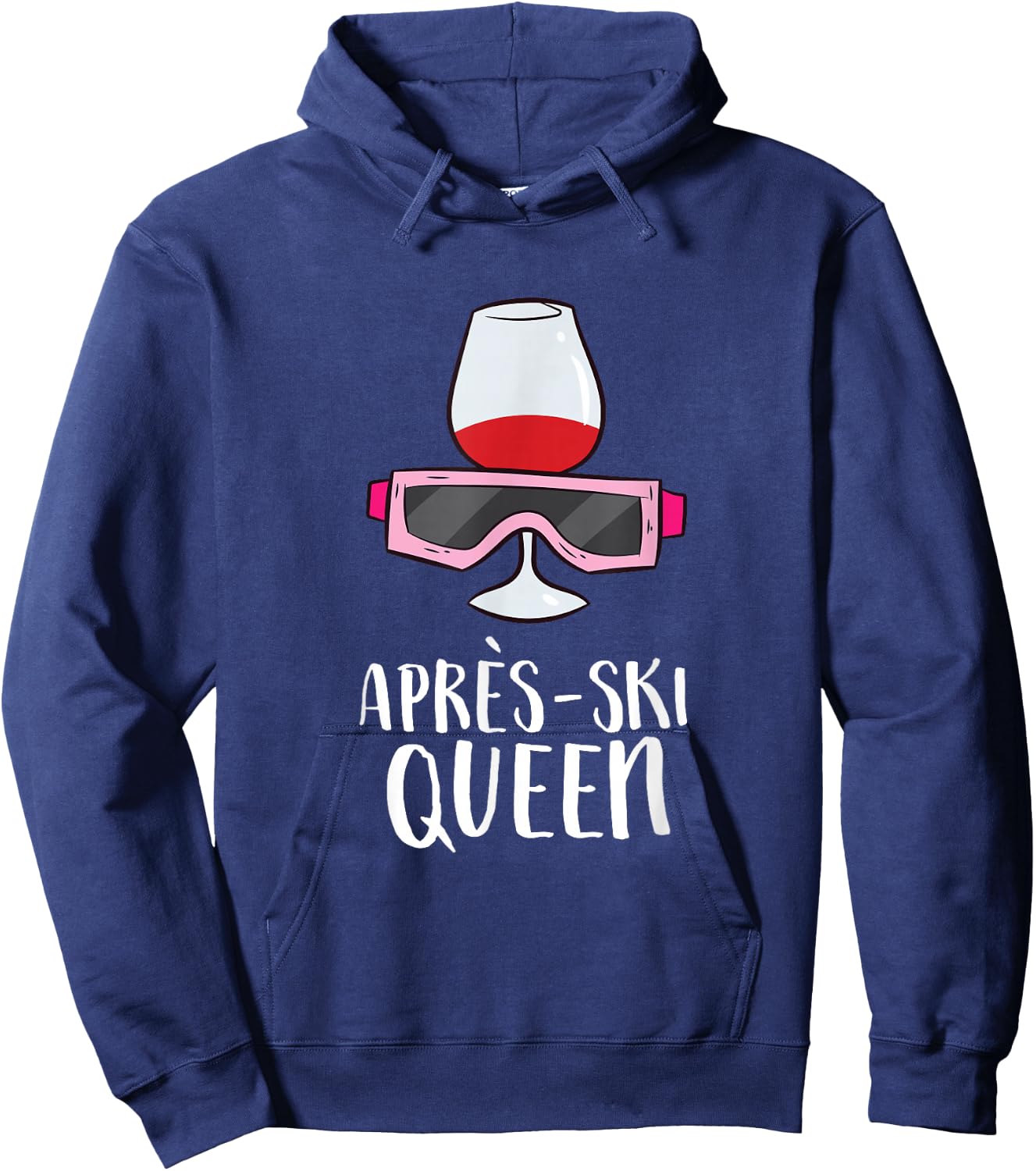 Apres Ski Party Women Apres Ski Queen Hoodie - Hoodie | Navy