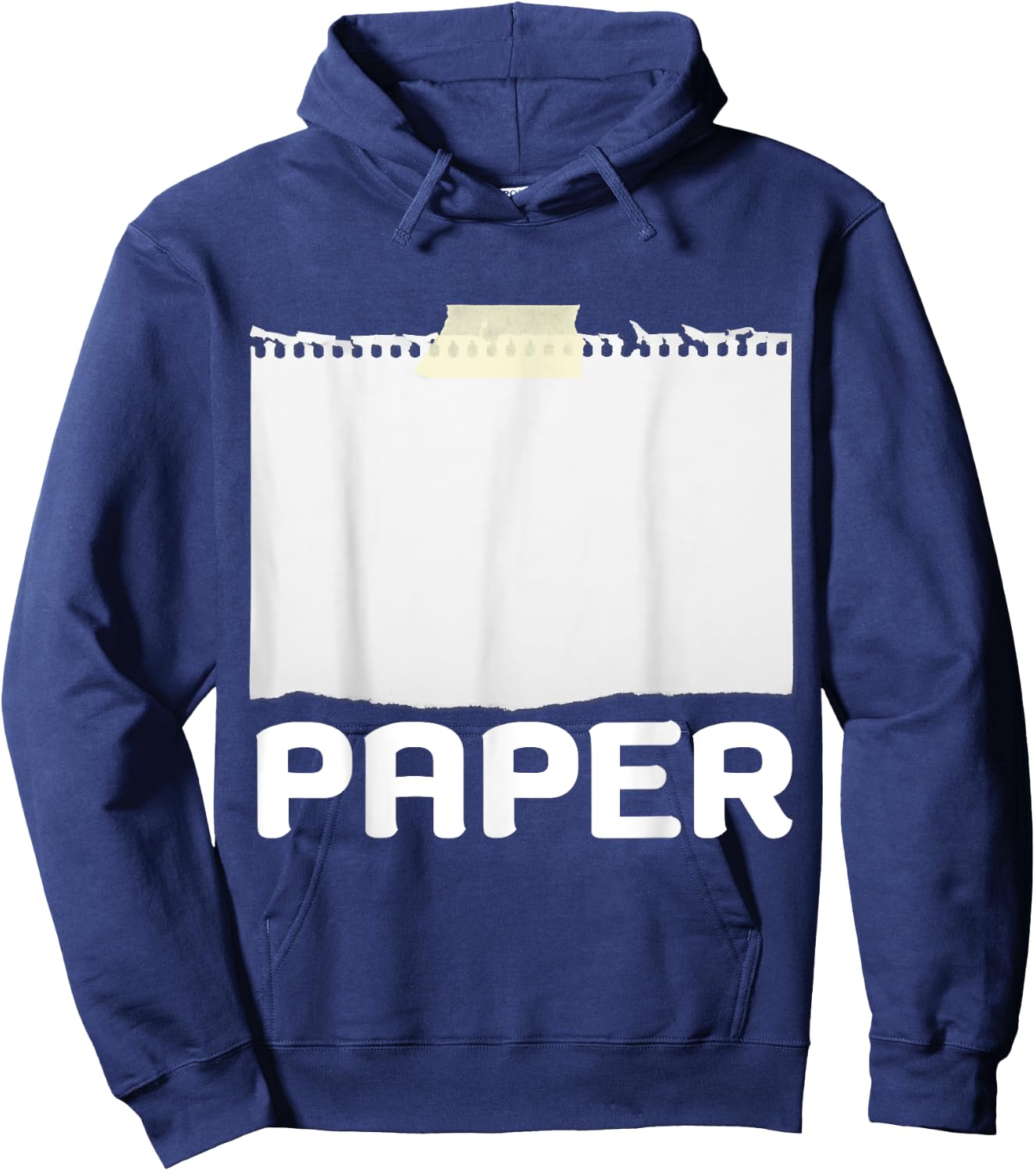 Rock Paper Scissors Group Halloween Costume Hoodie - Hoodie | Navy