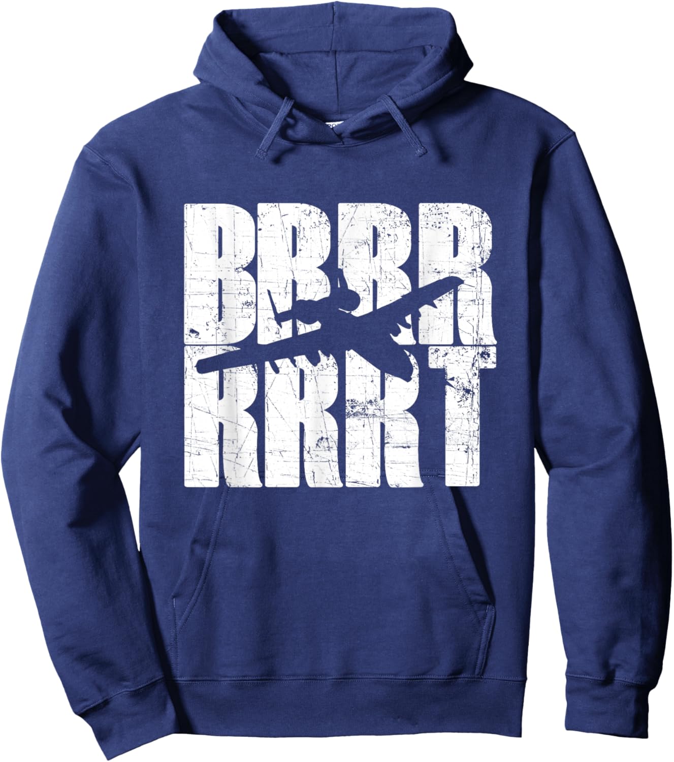 BRRRRT A-10 For USA Military Veterans Hoodie - Hoodie | Navy
