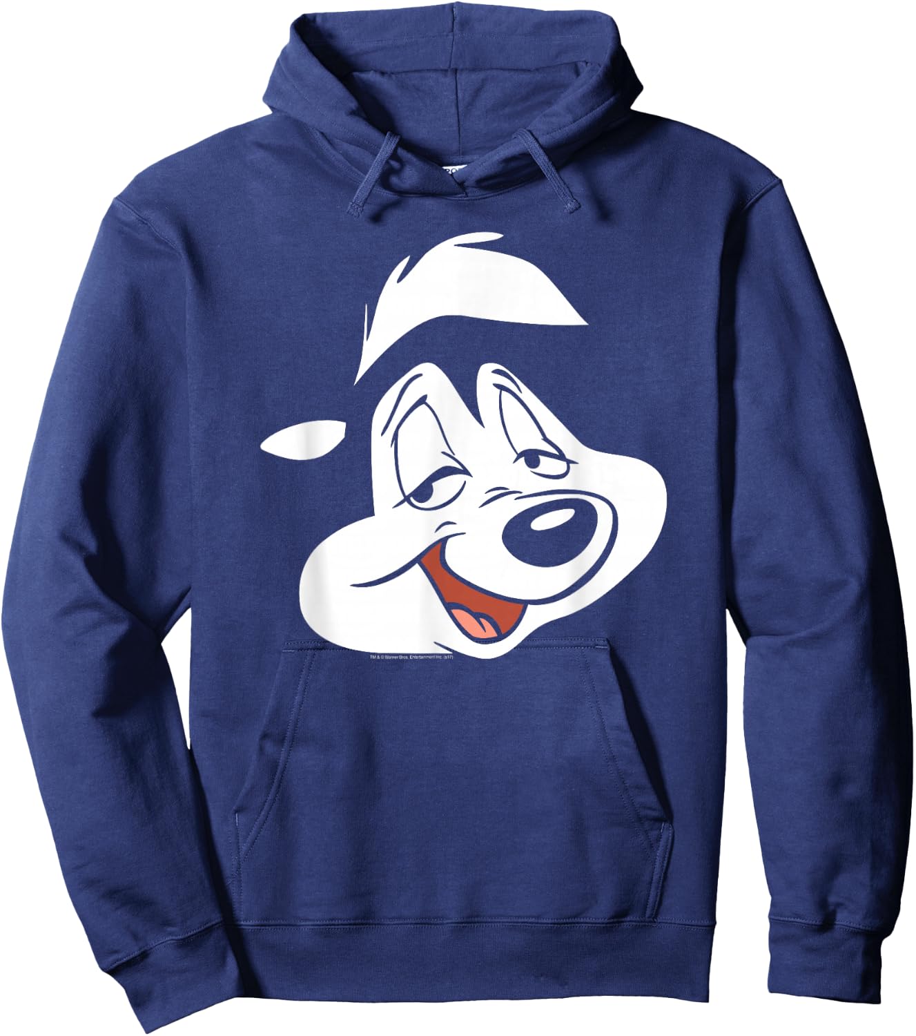 Looney Tunes Pepe Face Hoodie - Hoodie | Navy