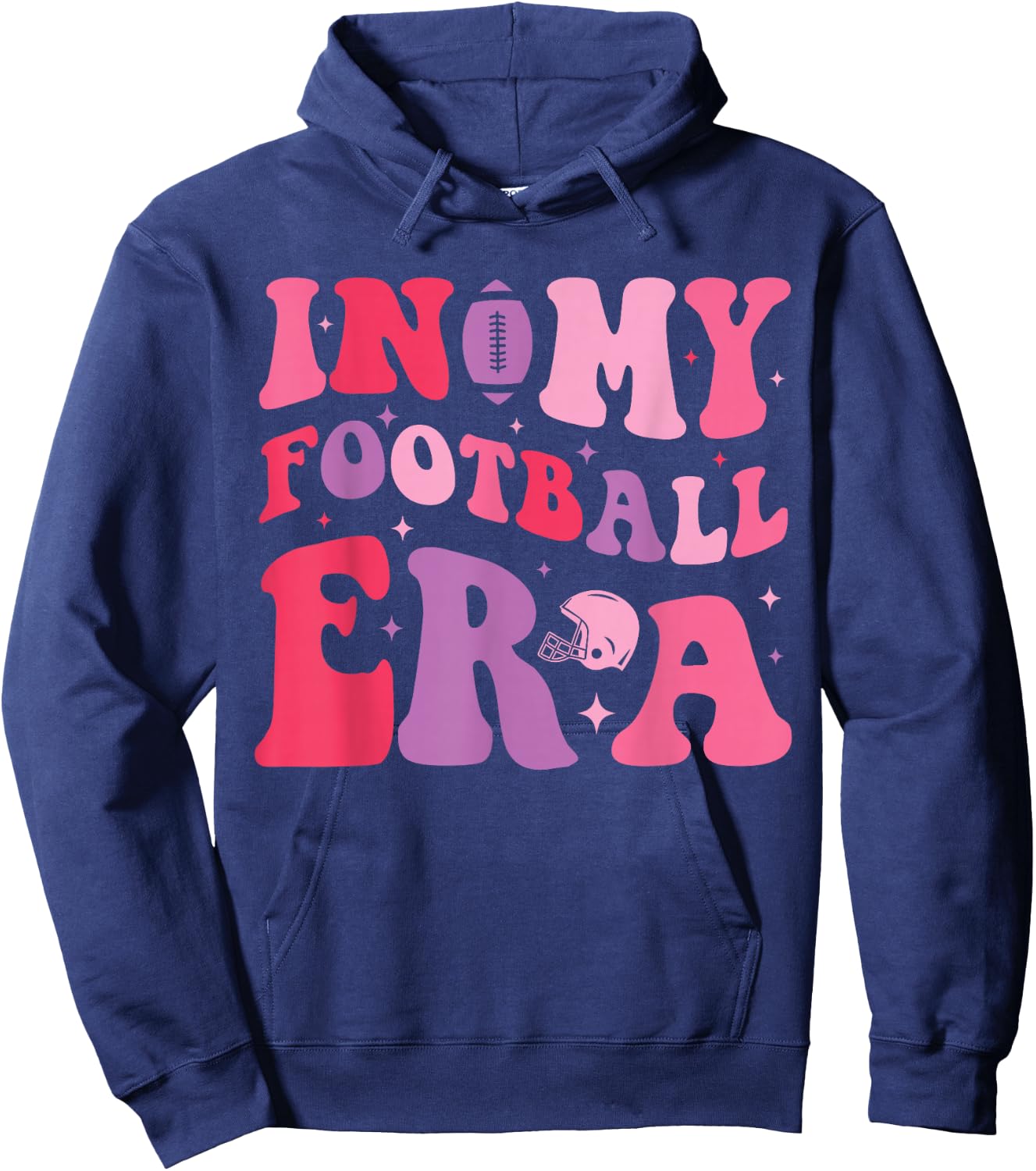 Funny In My Football Era Hoodie - Hoodie | Navy
