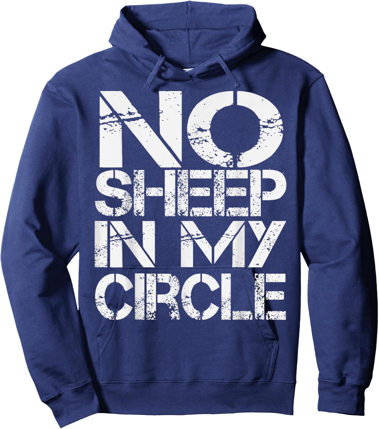 No Sheep in My Circle Hoodie - Hoodie | Navy