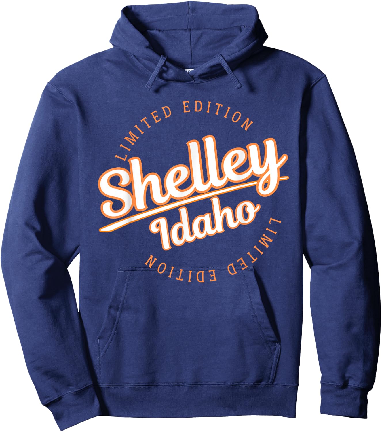 Retro Athletic Shelley ID Apparel Hoodie - Hoodie | Navy